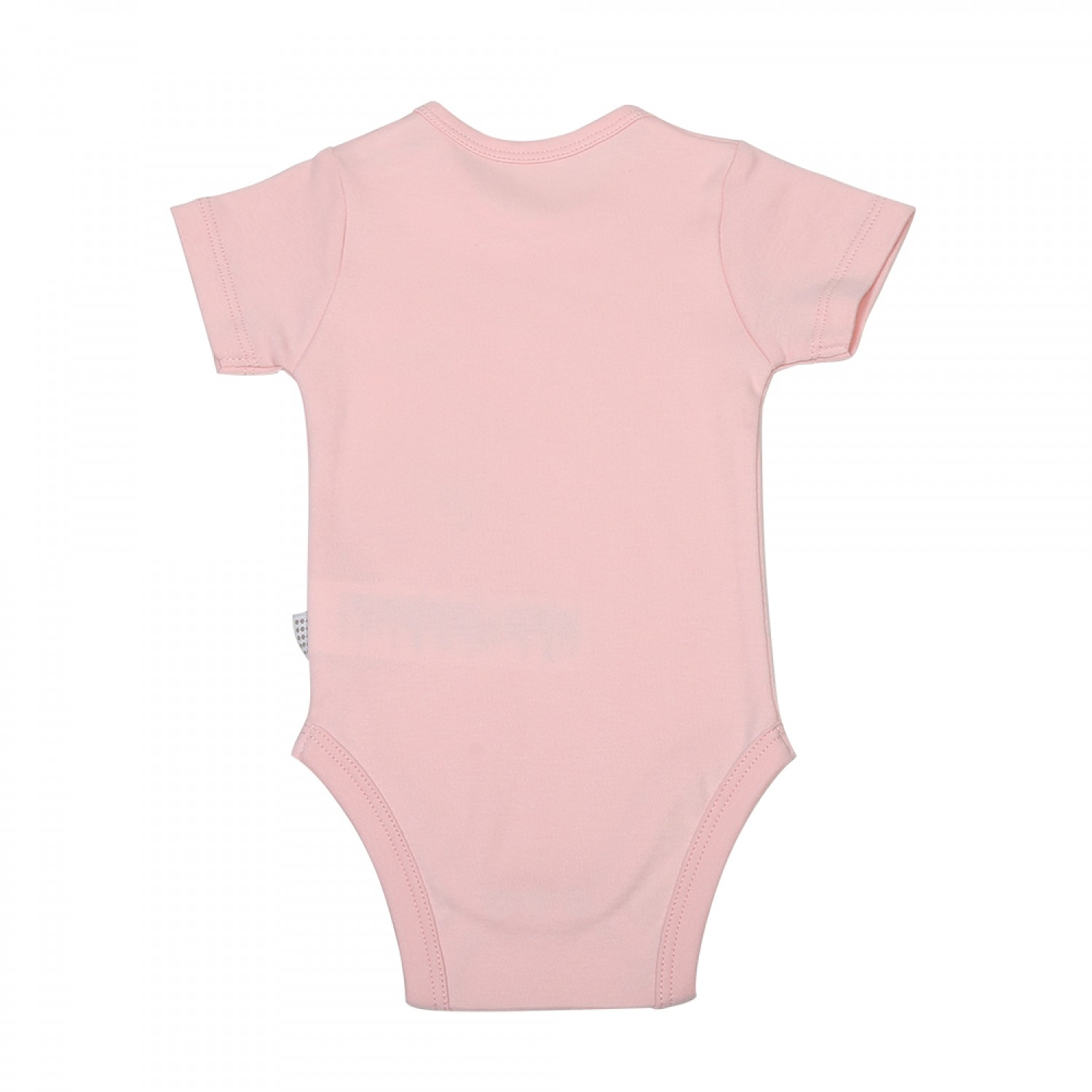 KITIKATE ORGANIC Body s krátkym rukávom Pink č.62