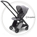 Športový kočík BUGABOO Ant BLACK / GREY MELANGE strieška GREY MELANGE