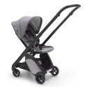 Športový kočík BUGABOO Ant BLACK / GREY MELANGE strieška GREY MELANGE