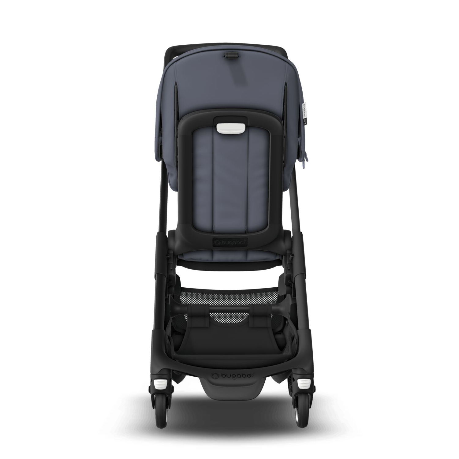 Športový kočík BUGABOO Ant BLACK / STEEL BLUE strieška STEEL BLUE