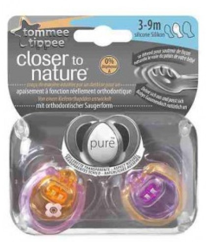 TOMMEE TIPPEE Pure cumlík 3-9 mesiacov