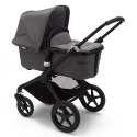 2. kombinácia BUGABOO Fox 2 - BLACK / GREY MELANGE / GREY MELANGE + DARČEK