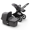 2. kombinácia BUGABOO Fox 2 - BLACK / GREY MELANGE / GREY MELANGE + DARČEK