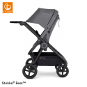 STOKKE Beat športový kočík black melange