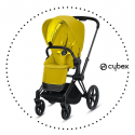 CYBEX PRIAM Matt Black / Mustard Yellow - športový kočík