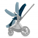 CYBEX PRIAM Chrome Black / Mountain Blue - športový kočík