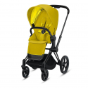 CYBEX PRIAM Matt Black / Mustard Yellow - športový kočík