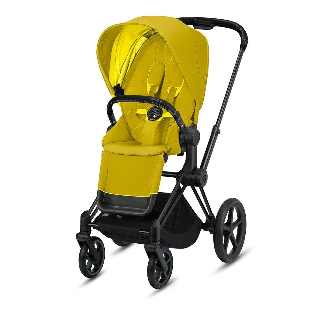 CYBEX PRIAM Matt Black / Mustard Yellow - športový kočík