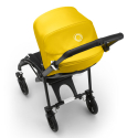 Športový kočík BUGABOO Bee 6 BLACK / BLACK strieška LEMON YELLOW