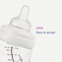 DIFRAX S-fľaška široká antikoliková biela 200 ml