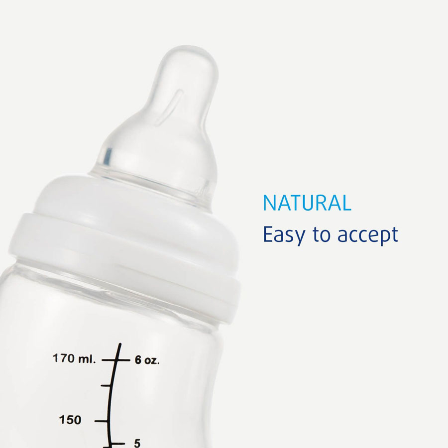 DIFRAX S-fľaša nastaviteľná 1-2-3 Natural 250 ml