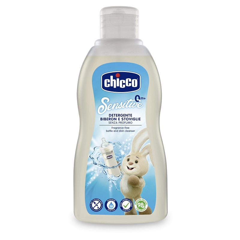 CHICCO Prostriedok čistiaci na fľaše a cumlíky 300ml