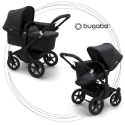 BUGABOO Donkey 3 Mono 2. kombinácia Podvozok Black poťah športového sedadla, hlboká vanička strieška Washed Black