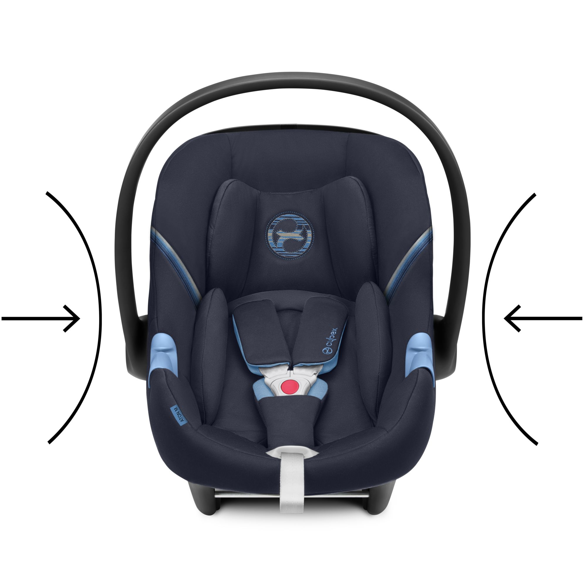 Autosedačka CYBEX Aton M I-SIZE Deep Black