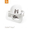 Set STOKKE Steps Jedálenská stolička White/ Oak Natural, Baby set White, Pultík White