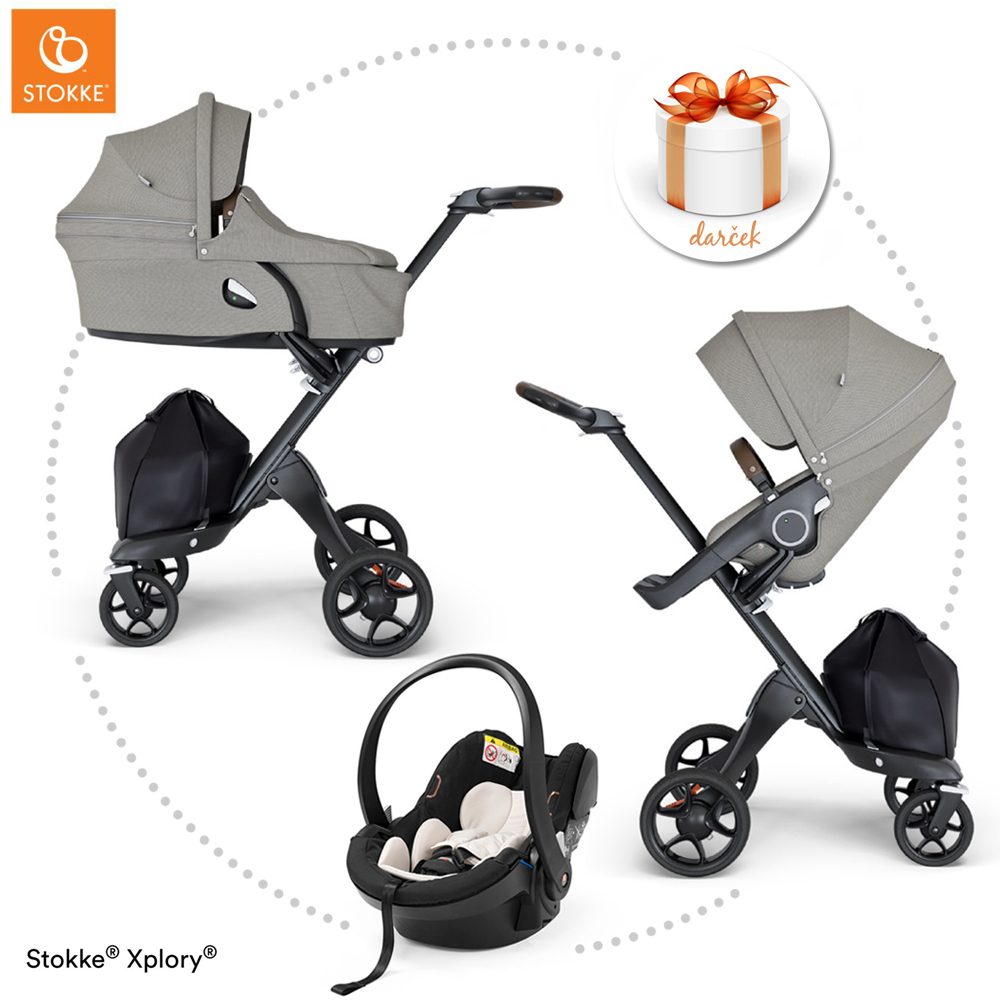 Stokke xplory v6 brushed grey cheap