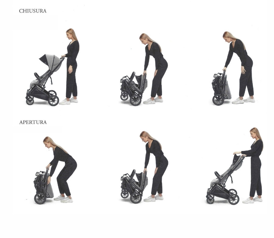 Športový kočík INGLESINA Maior Charcoal Grey