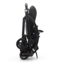 Športový kočík BUGABOO Bee 6 BLACK / BLACK strieška RED