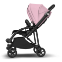 Športový kočík BUGABOO Bee 6 BLACK / BLACK strieška SOFT PINK