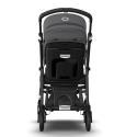 Športový kočík BUGABOO Bee 6 BLACK / BLACK strieška GREY MELANGE