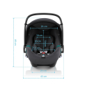 Autosedačka BRITAX-ROMER Baby-Safe iSense ( I-size ) - Space Black