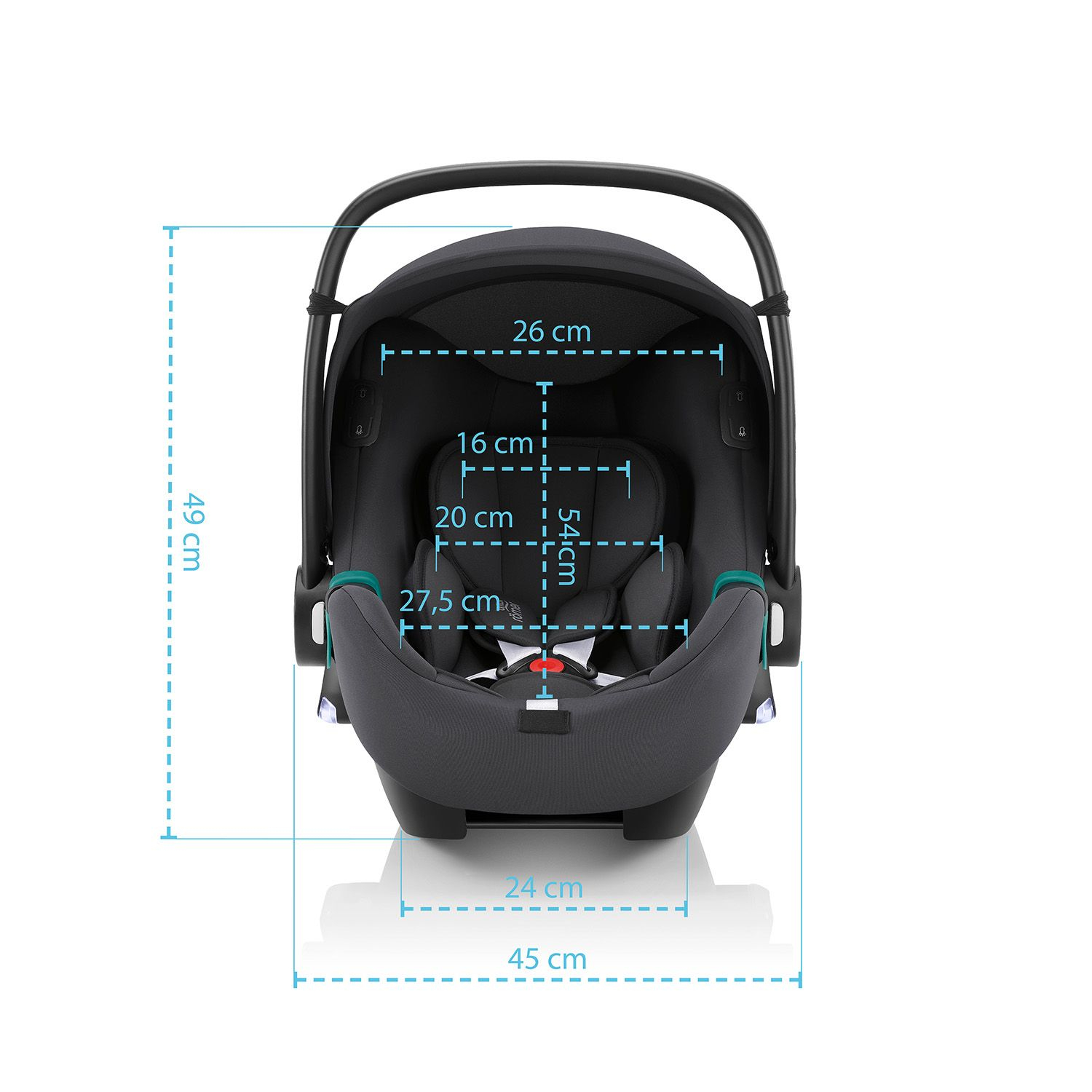 Autosedačka BRITAX-ROMER Baby-Safe iSense ( I-size ) - Midnight Grey