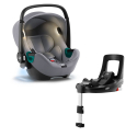 Autosedačka BRITAX-ROMER Baby-Safe iSense Bundle Flex iSense - Frost Grey