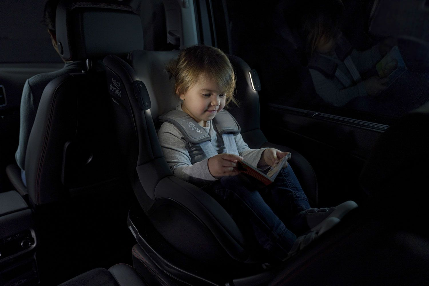 Autosedačka BRITAX-ROMER Dualfix iSense ( i-Size ) - Burgundy Red