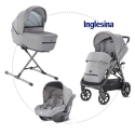 INGLESINA Aptica quattro 4v1 podvozok, hlboká vanička, športové sedadlo, autosedačka darwin silk grey