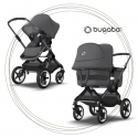 2. kombinácia BUGABOO Fox 3 - Podvozok Graphite / Grey Melange