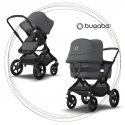 2. kombinácia BUGABOO Fox 3 - Podvozok Black / Grey Melange