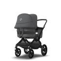 2. kombinácia BUGABOO Fox 3 - Podvozok Black / Grey Melange