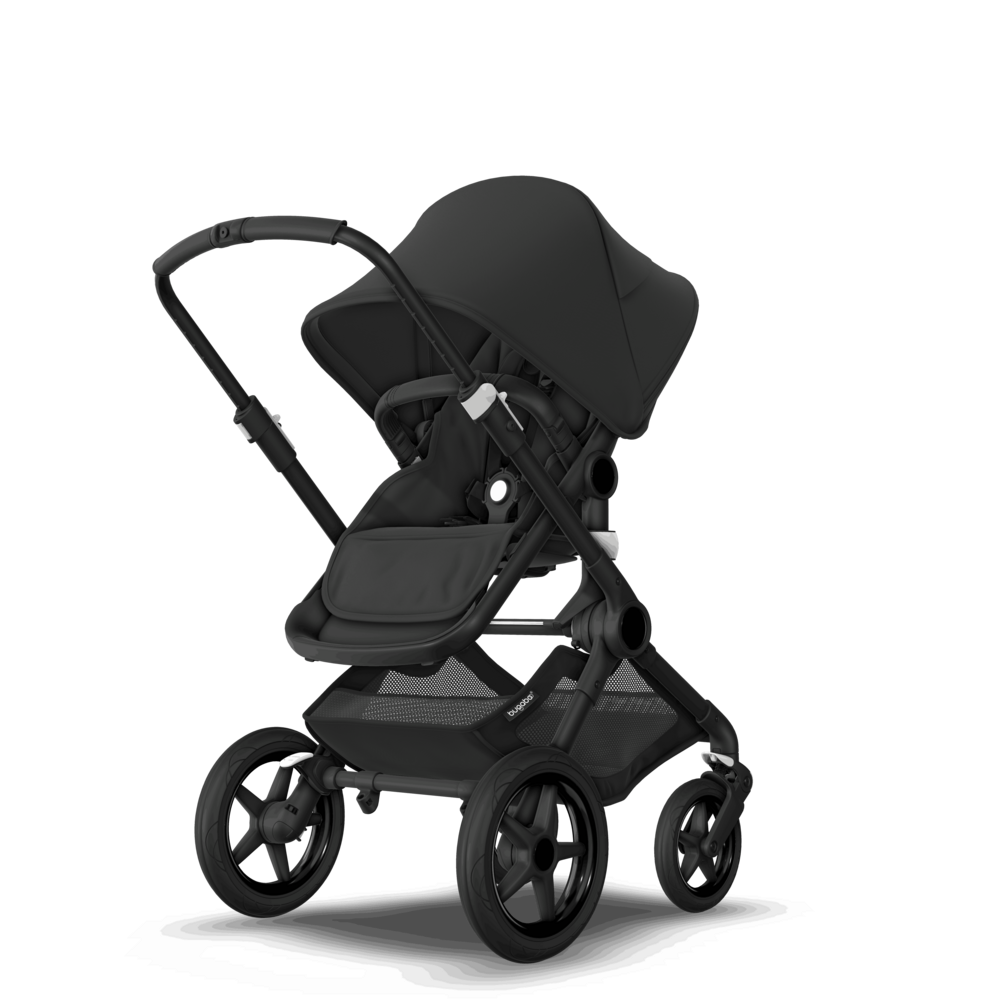 2. kombinácia BUGABOO Fox 3 - Podvozok Black / Midnight Black