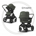 2. kombinácia BUGABOO Fox 3 - Podvozok Black / Forest Green