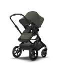 2. kombinácia BUGABOO Fox 3 - Podvozok Black / Forest Green