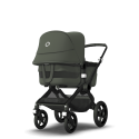 2. kombinácia BUGABOO Fox 3 - Podvozok Black / Forest Green