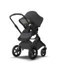 2. kombinácia BUGABOO Fox 3 - Podvozok Black / Washed Black ( Mineral Colection )