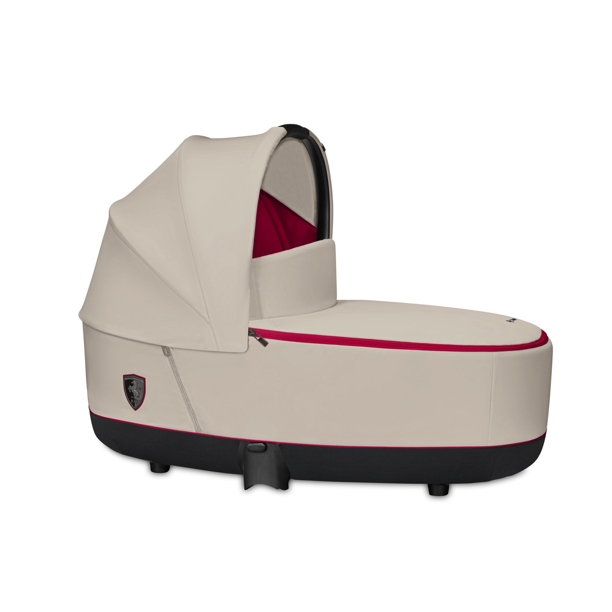 CYBEX PRIAM Matt Black Ferrari Silver Grey - hlboký kočík