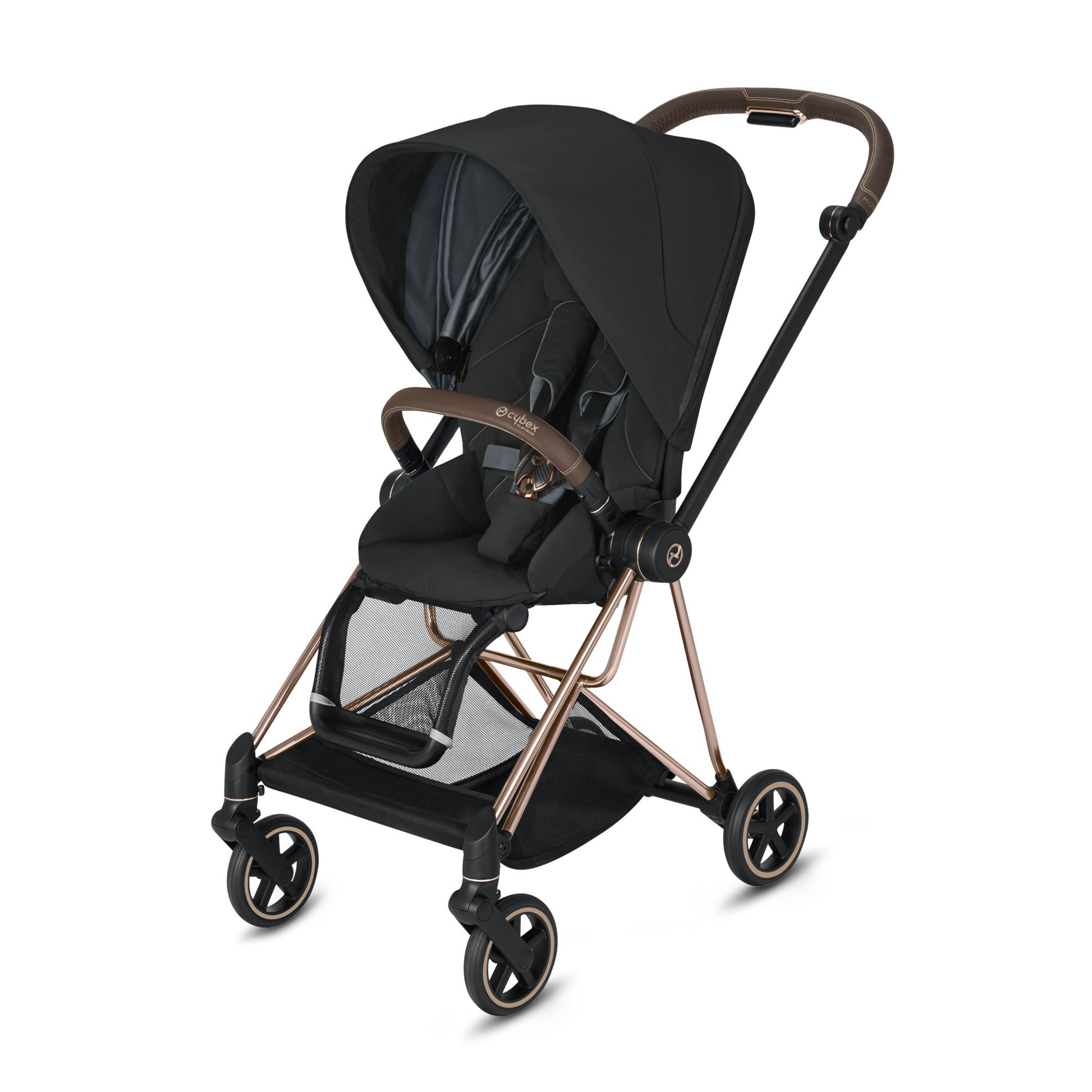 CYBEX MIOS Rose Gold / Deep Black - športový kočík