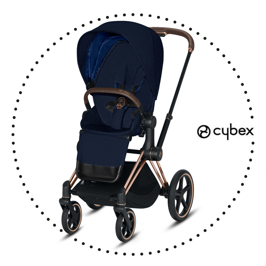 CYBEX PRIAM Midnight blue Plus - športový kočík