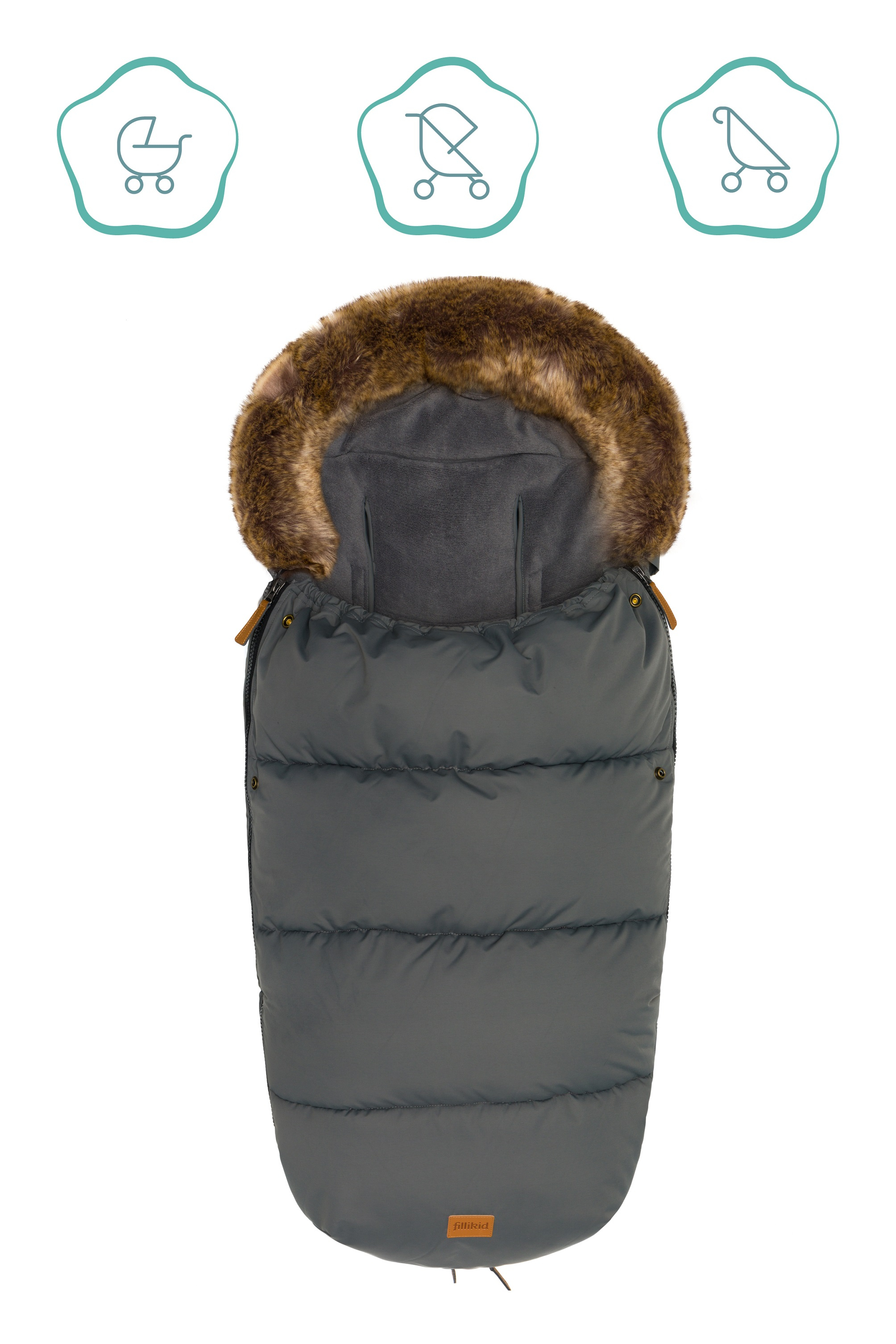 FILLIKID Fusak Manaslu - Coralfleece Grey