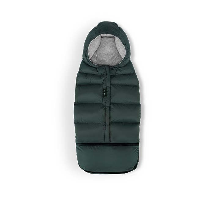 Super teplý fusak Puffer Dark Green