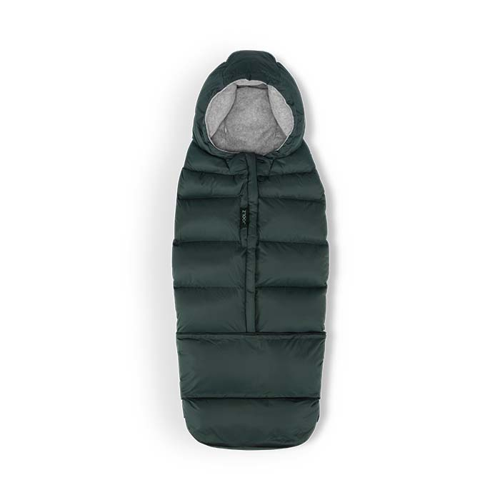 Super teplý fusak Puffer Dark Green
