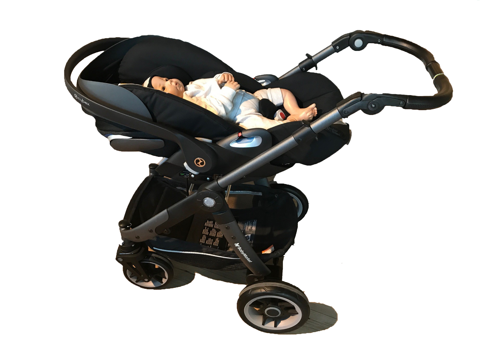 Cestovný systém CYBEX / TEUTONIA - Deep Black