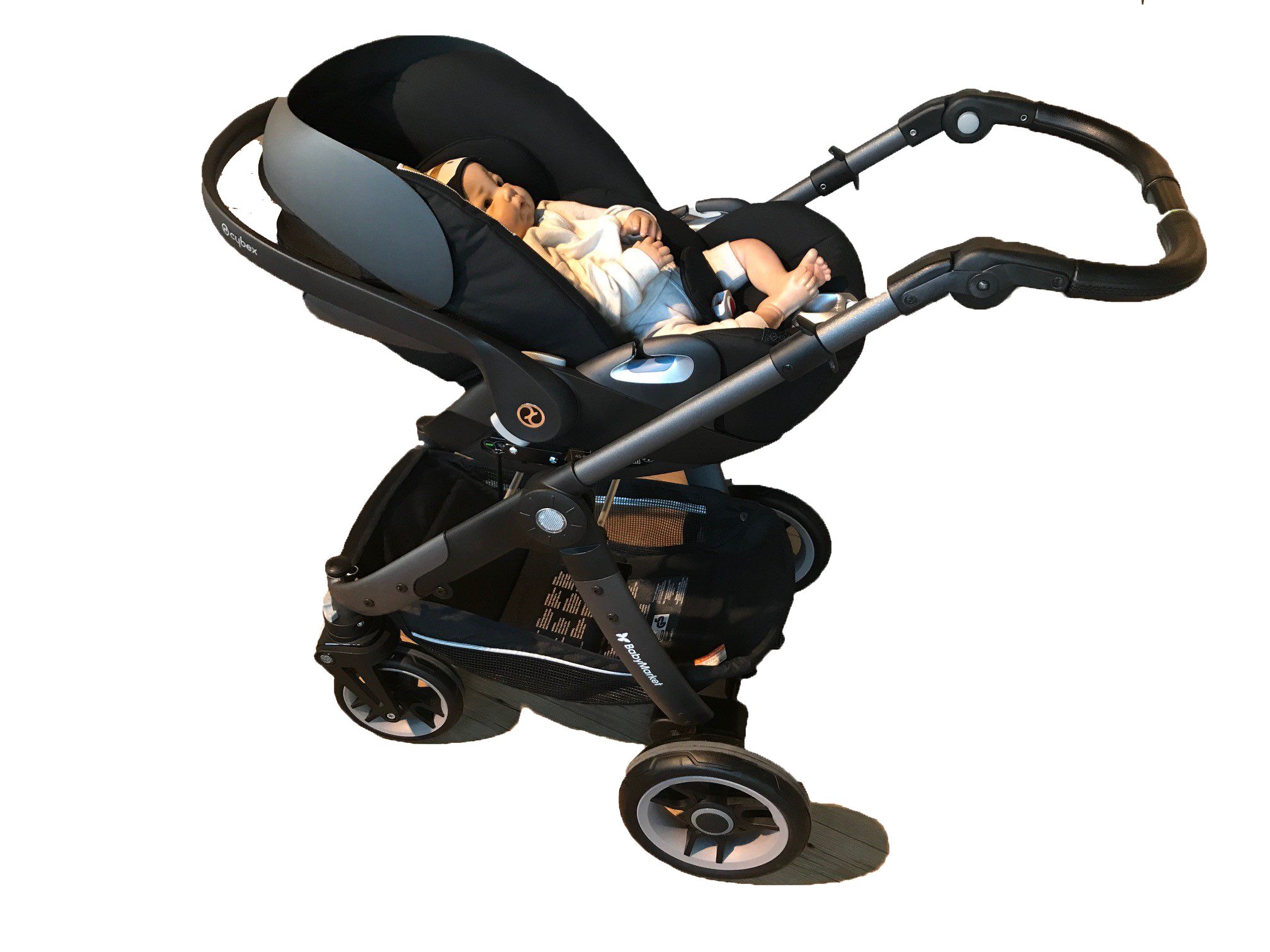 Cestovný systém CYBEX / TEUTONIA - Deep Black