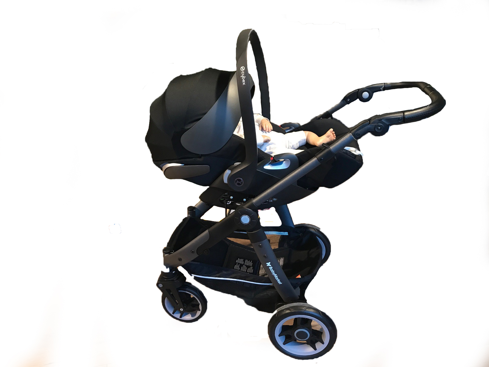 Cestovný systém CYBEX / TEUTONIA - Deep Black