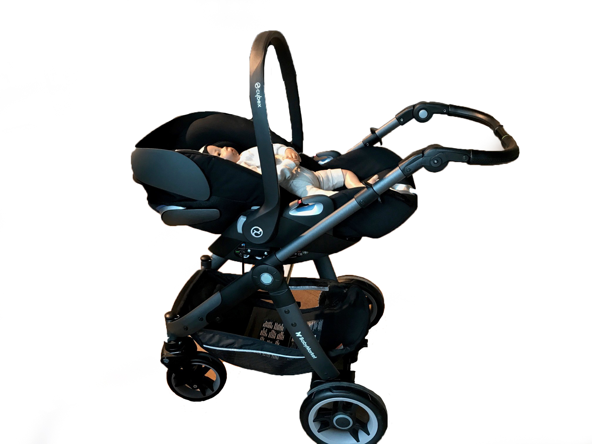 Cestovný systém CYBEX / TEUTONIA - Deep Black
