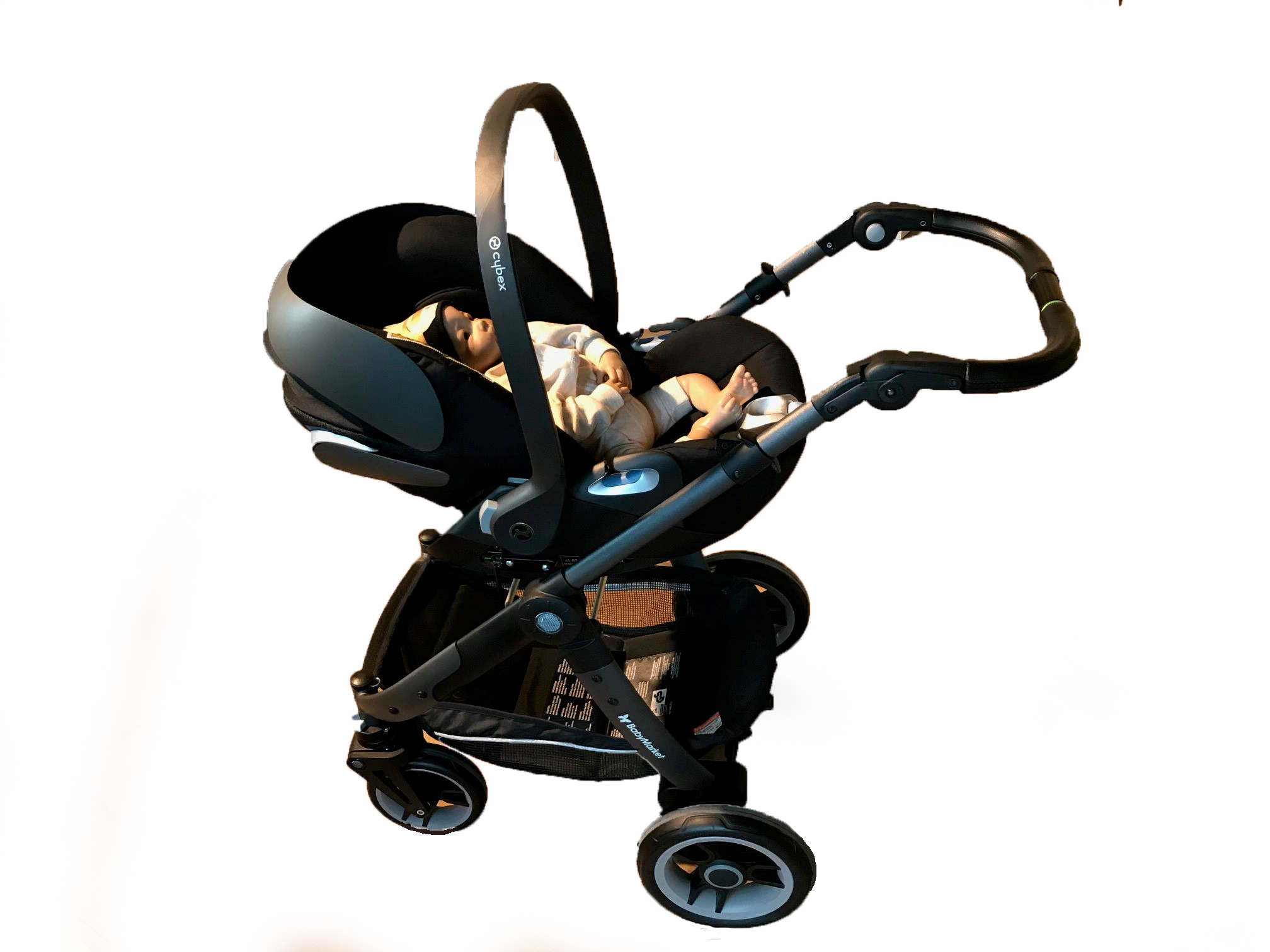 Cestovný systém CYBEX / TEUTONIA - Deep Black