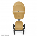 2 - kombinácia kočíka STOKKE Xplory X Black/Black - Golden Yellow