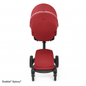 2 - kombinácia kočíka STOKKE Xplory X Black/Black - Ruby Red